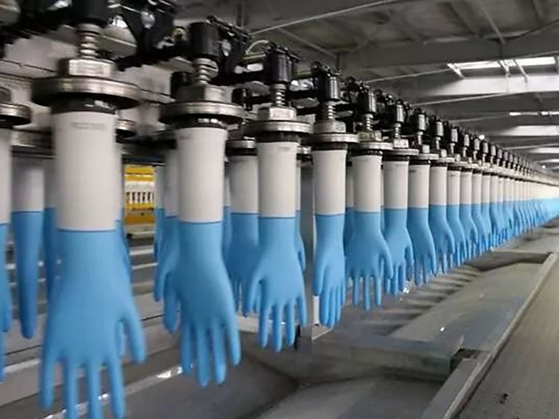 chemicals in latex glove manufacturing